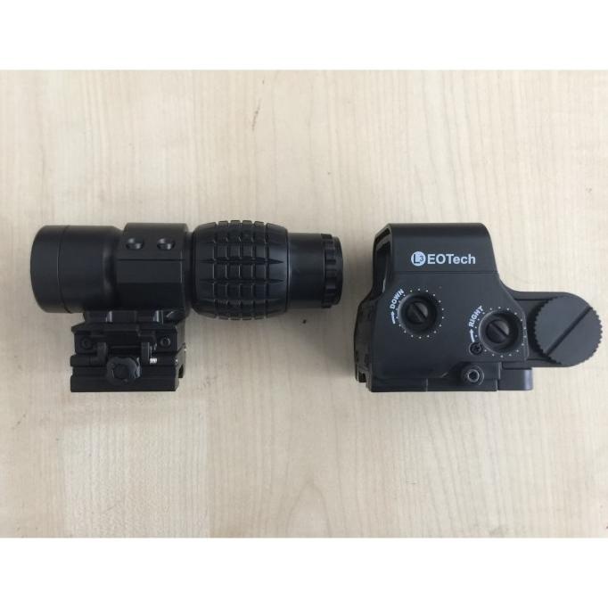 Paket 3x magnifier scope pineapple + holo eotech pubg wgg aeg Star Seller