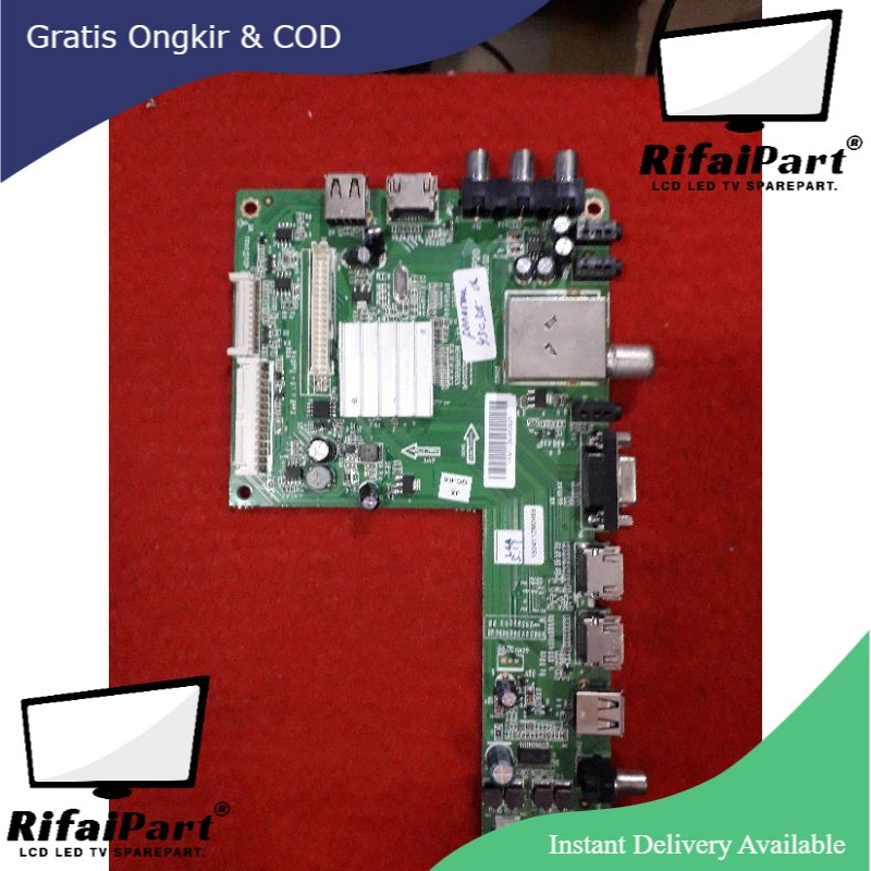 MESIN TV LED PANASONIC TH-43C305G - MB MAINBOARD LED PANASONIC TH-43C305G MB LED PANASONIC TH-43C305