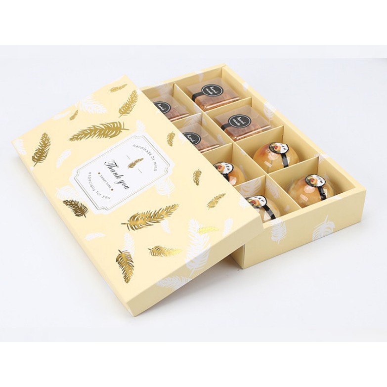 KOTAK KUE MACAROON KOTAK NASTAR KUE BULAN BOX SEKAT 8 HITAM PINK KUNING