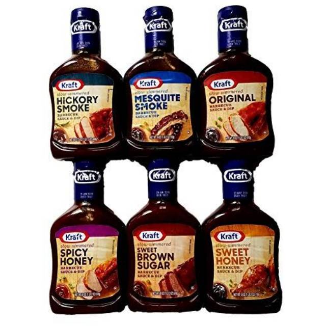 

KRAFT BARBEQUE SAUCE / BBQ SAUCE ALL VARIANT 510gr
