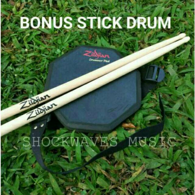 Drum Pad Ukuran 6 inci