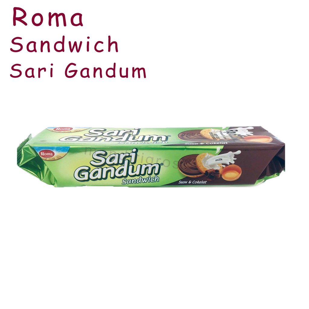 Sandwich *Roma sari gandum * coklat * 108g
