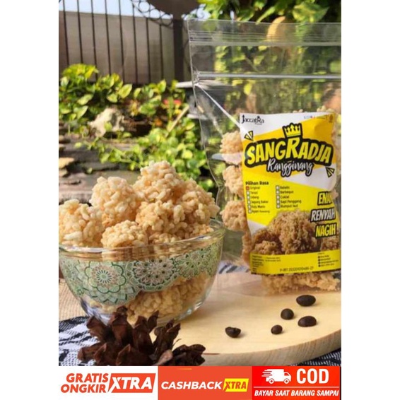 

Rangginang barbeque / Snack rengginang balado / Rengginang barbeque bulat 100 gram SNACK MAKANAN RINGAN cemilan