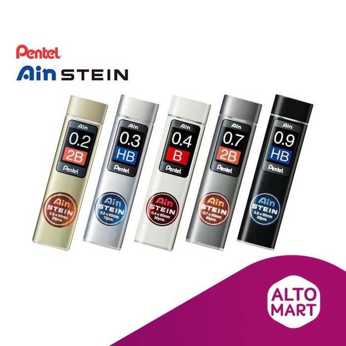 

Murah Pentel Ain Stein Mechanical Pencil Lead Refill 0.2 0.3 0.4 0.7 0.9 Mm Terbatas