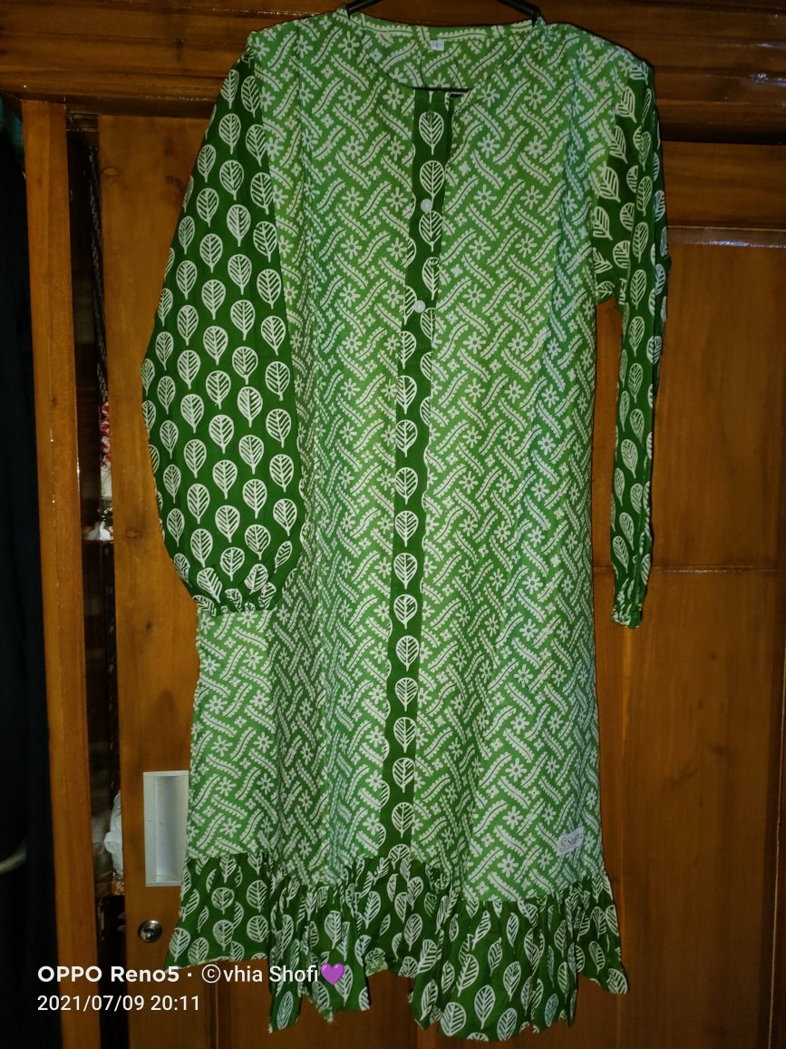 Shanaya Batik Tunik Havana Batik Cap Garutan Batik Modern Kekinian