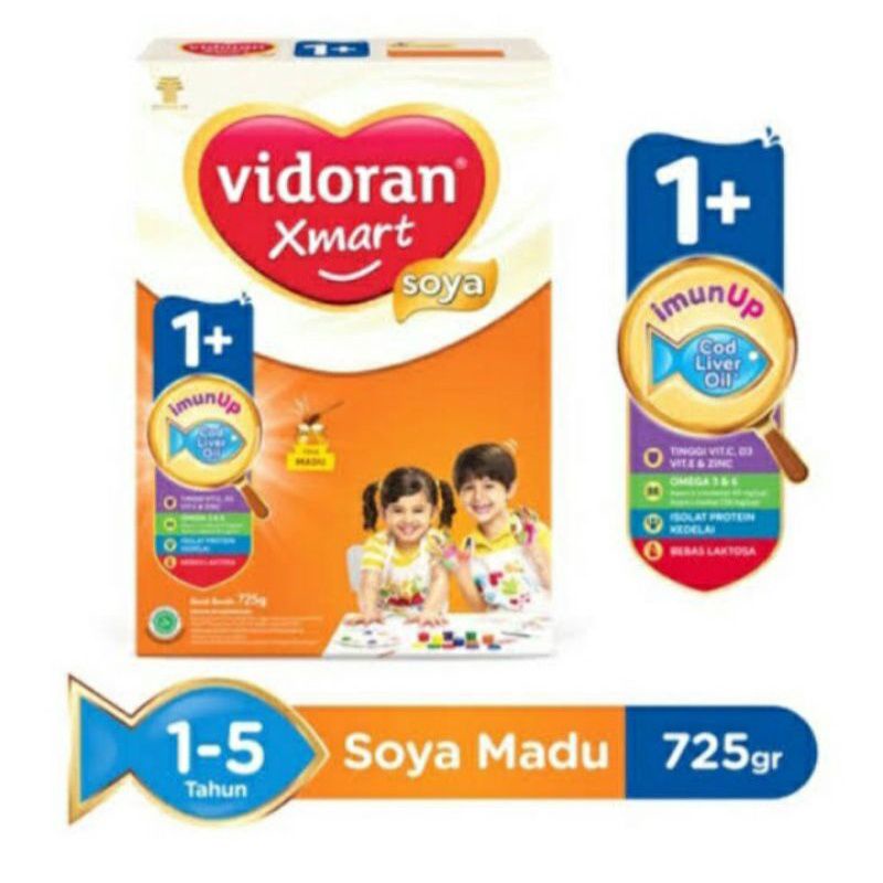 Vidoran Soya  XMART 1+ Madu 725 gr