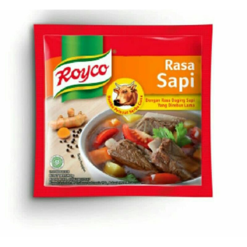 

Royco ayam/sapi renceng 8gr satuan