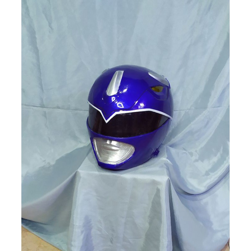 Blue Ranger MMPR helmet
