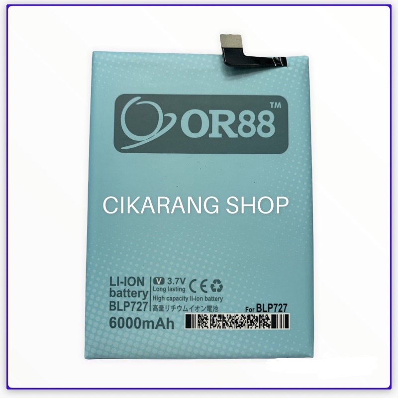 BATERAI DOUBLE POWER ORIENS 88 OPPO A5 A9 2020 BLP727 BLP729 REALME C3 6000 MAH