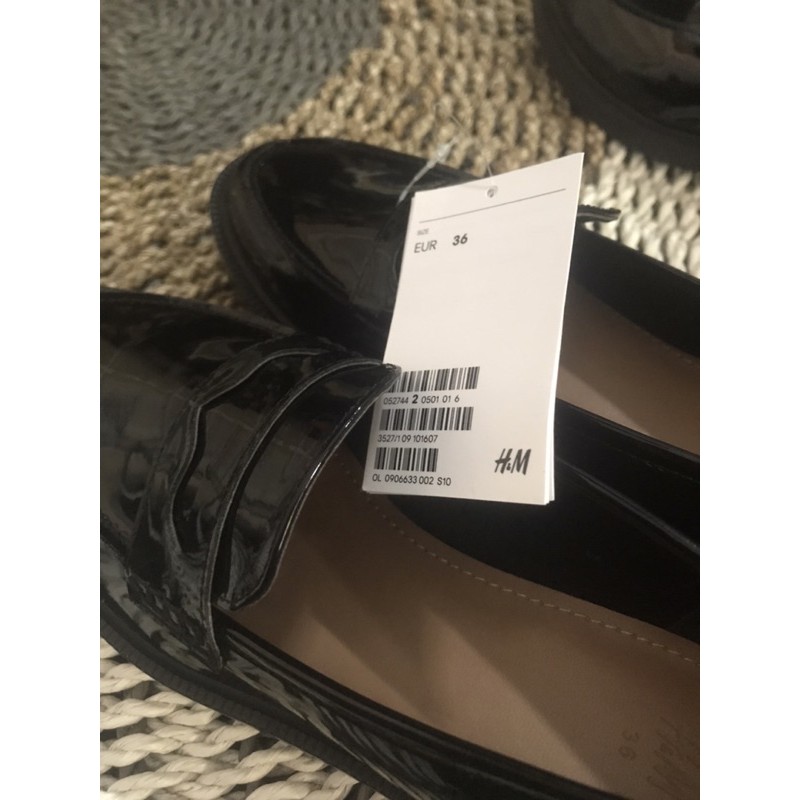 [GRATIS ONGKIR] H&M SEPATU LOAFERS PANTOFEL WANITA ORIGINAL