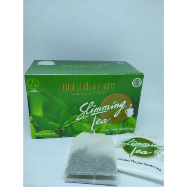 Mustika Ratu slimming tea/ Teh celup pelangsing/Jamu Pelangsing Original 100%