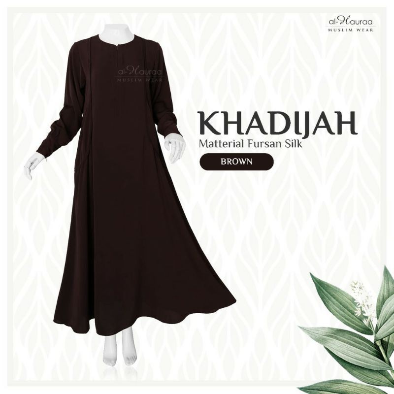 Al Hauraa Khadijah Fursan Silk / gamis fursan / gamis Al Hauraa / gamis Al-Hauraa