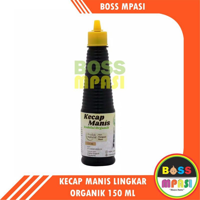 Jual Kecap Manis Lingkar Organik Ml Kecap Organik Kecap Non Msg Kecap Sehat Boss Mpasi