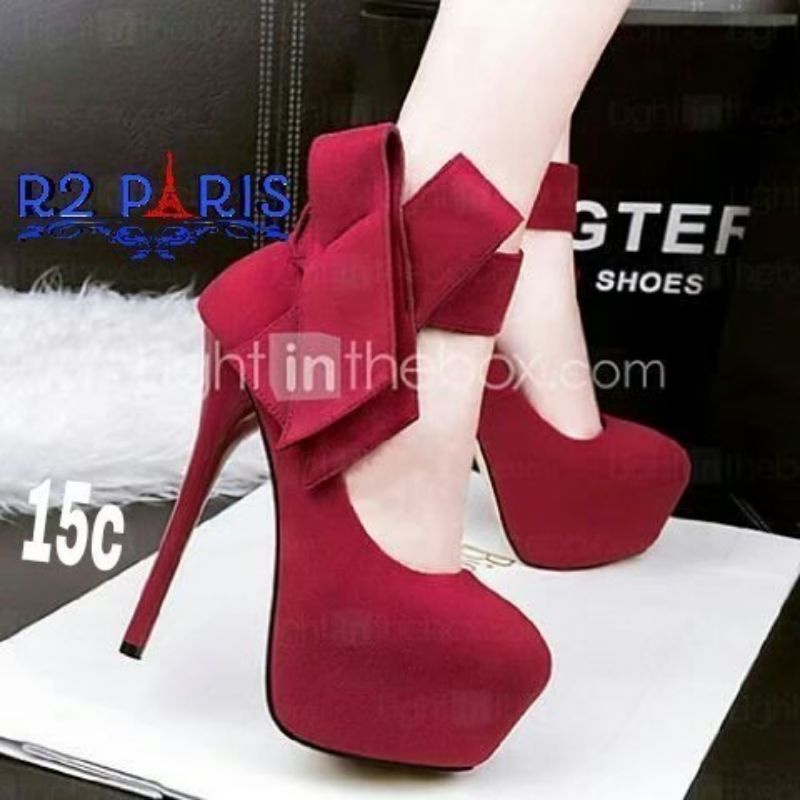 zpt sepatu heels pita pinggir bahan saede harga promo Termurah