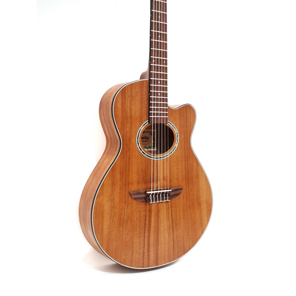 Gitar Classic Merk Shelby Original Tipe CGC-38Z NS Koa Wood Slim Senar String Trusrod Jakarta