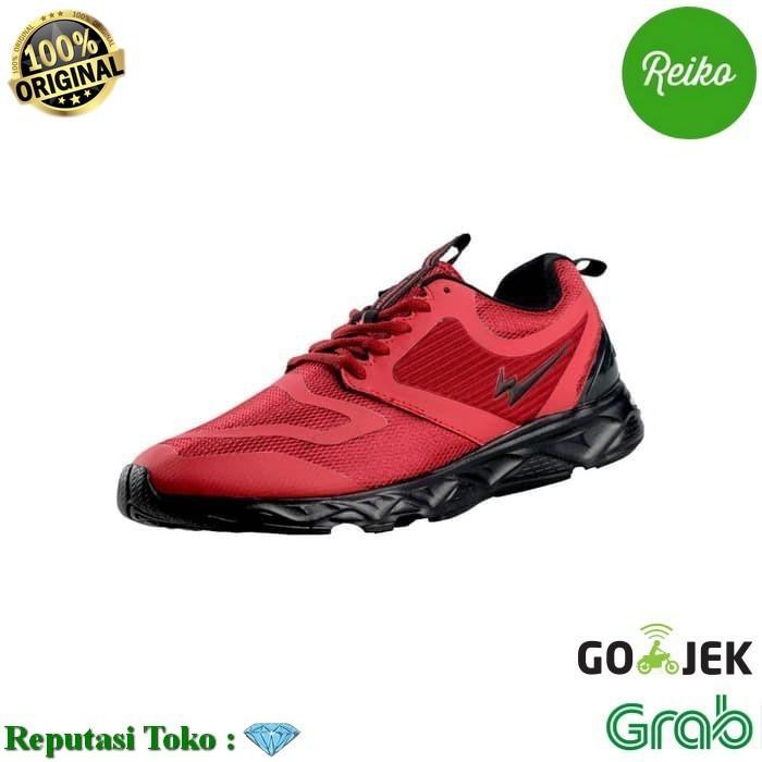 SEPATU CASUAL SEPATU OLAHRAGA EAGLE ETERNAL SEPATU SNEAKERS CASUAL RUNNING LARI PRIA - BLACK, 38