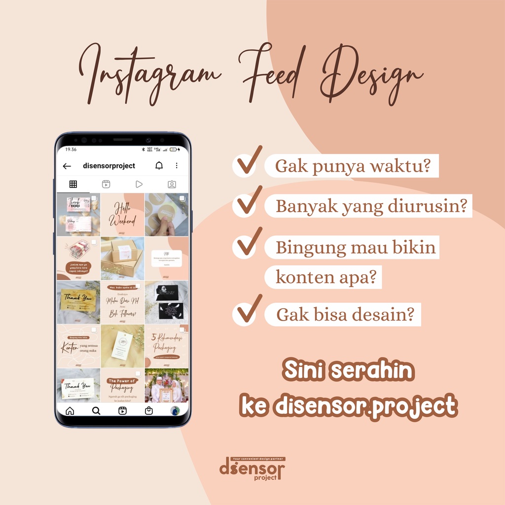 FEED INSTAGRAM | DESAIN FEED INSTAGRAM 9, 15, 30 FEED