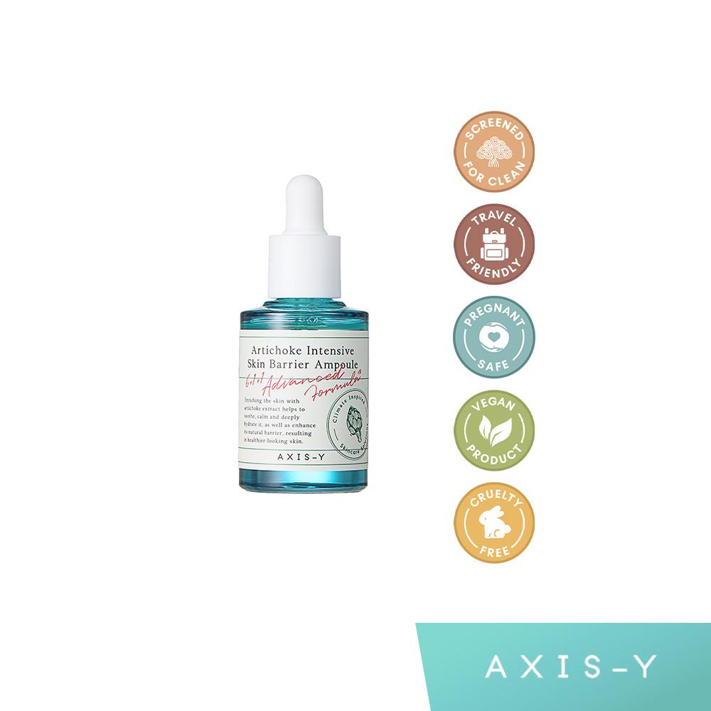 [Bundle 2in1] Axis-Y Sunday Morning Refreshing Cleansing Foam + Axis-Y Artichoke Intensive Skin Barrier Ampoule