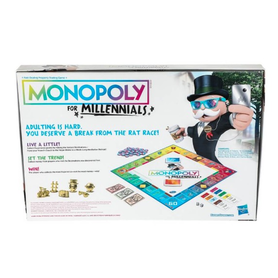 Monopoly For Millennials Board Game Original By Hasbro Shopee Indonesia - monopoly roblox id