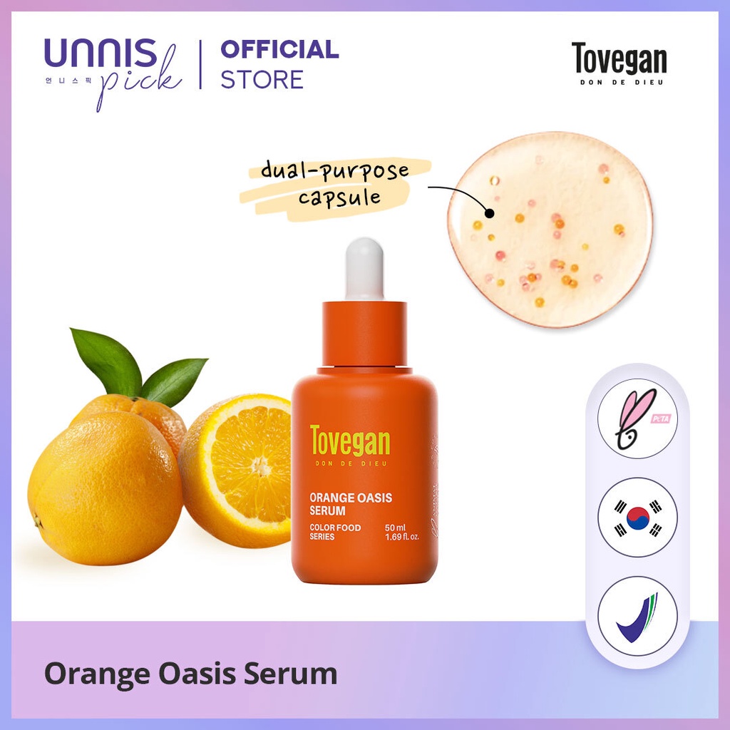 TOVEGAN - Colorfood Series Orange Oasis Serum 50ML