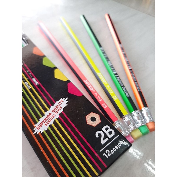 

PENSIL 2B P103 CLEAN ERASER JOYKO 1PAK ISI 20PCS