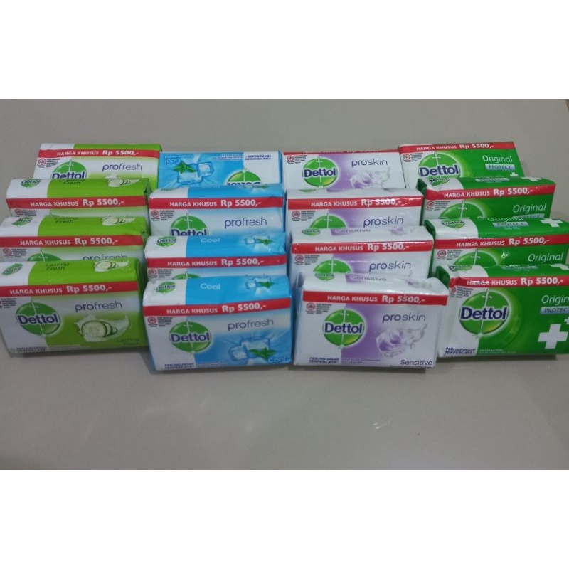 dettol sabun  batang 100gr
