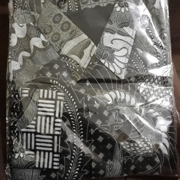 Peksi Gebyok Kemeja Batik Pria Lengan Panjang Full Furing Katun Halus Sragenan