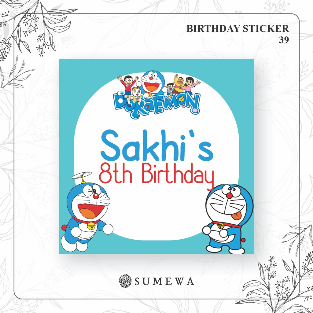 

Sticker Ulang Tahun / Birthday Sticker / Sticker Hampers Bingkisan Ulang Tahun - 39