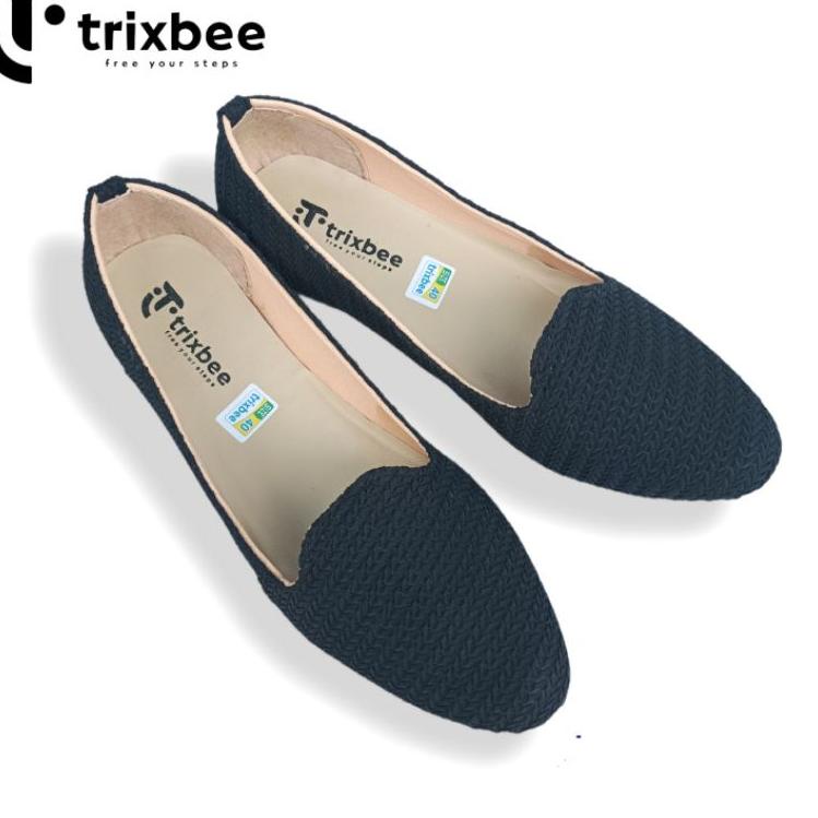SALEE.. Trixbee - sepatu santai wanita - sepatu rajut - sepatu wanita kekinian - sepatu wanita polos