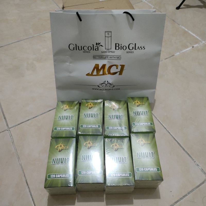Nuvit Vitamin suplement kesehatan MCI MGI Asli
