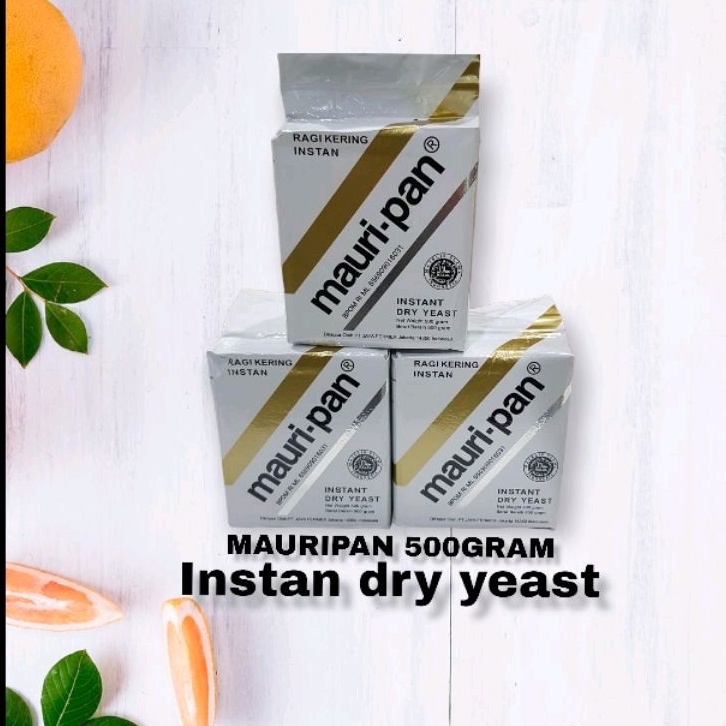 MAURIPAN INSTAN DRY YEAST 500GRAM / MAURIPAN RAGI INSTAN / MAURIPAN RAGI DONAT / MAURIPAN KEMASAN PA