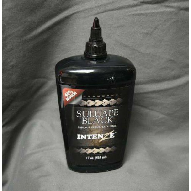 Tinta Tatto Intenze Suluape Black Original USA
