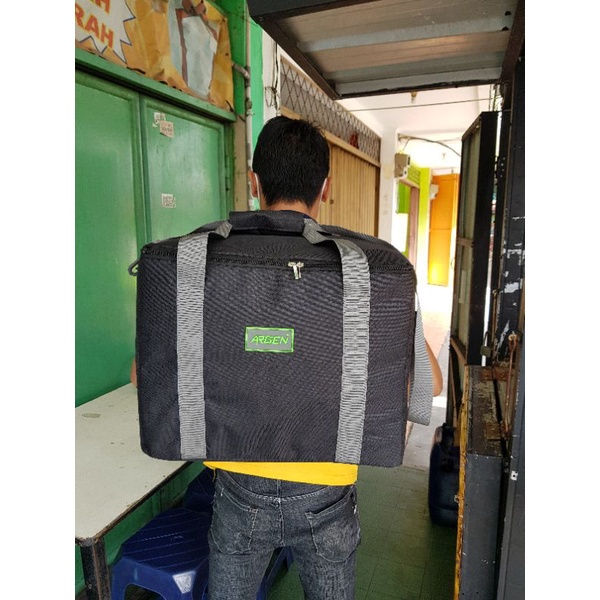 TAS DELIVERY ARGEN 3 IN 1  / 40x32x30   cm MODEL 3in1 / TAS DRIVER FOOD ONLINE DRIVER Tas Kurir Maka
