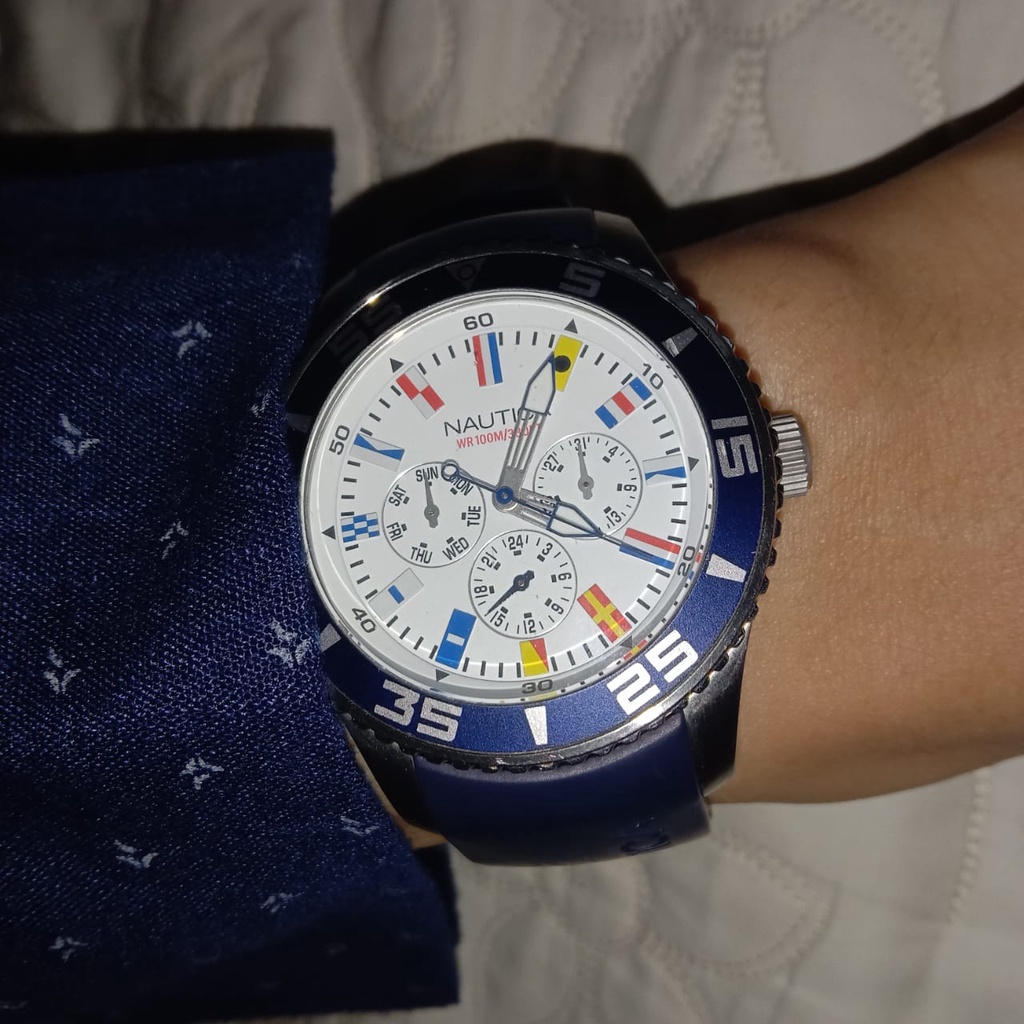 Jam Tangan Second Nautica NST07 (A1267G)