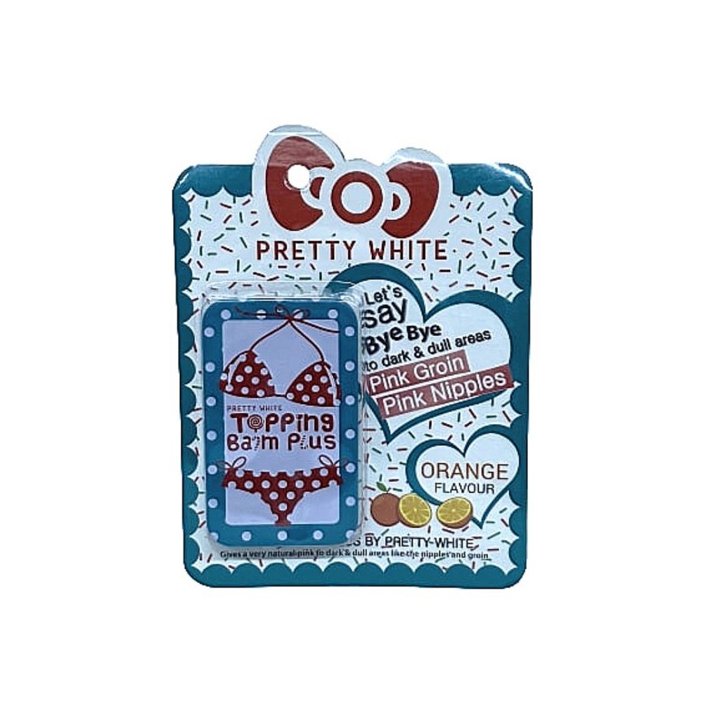 PRETTY WHITE TOPPING BALM PLUS ORIGINAL CREAM BPOM CREAM PENGHILANG STRECHMARK PENCERAH SELANGKANGAN