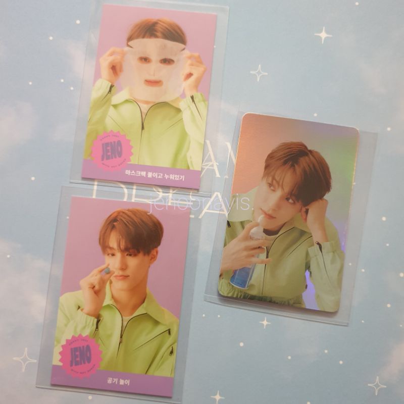 PC PHOTOCARD JENO SG 21 SEASON GREETING 2021 BENEFIT ALADIN NCT DREAM