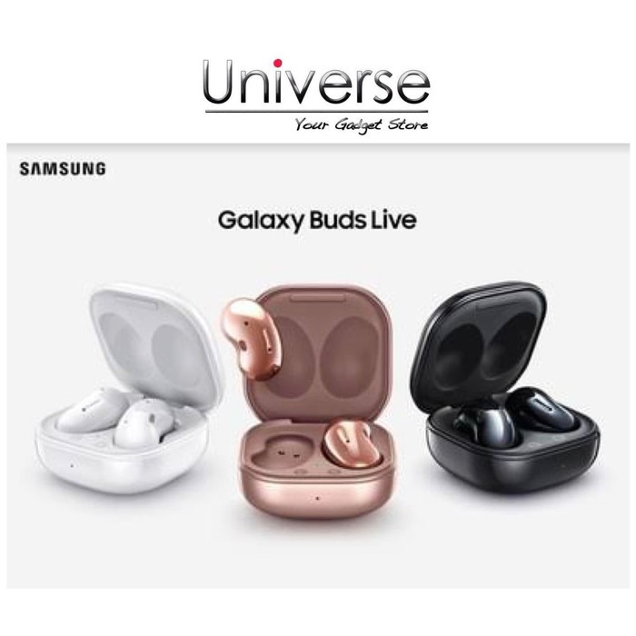 Samsung Galaxy Buds Live Noise Cancelation Garansi Resmi 1 Tahun