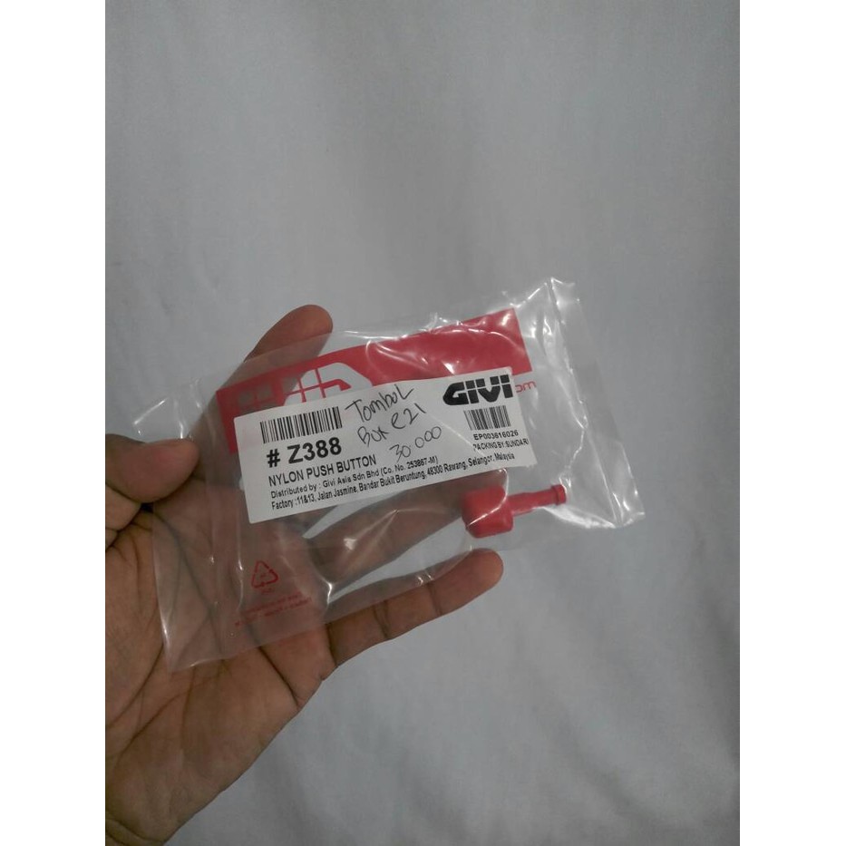 sparepart givi tombol merah kecil givi e21