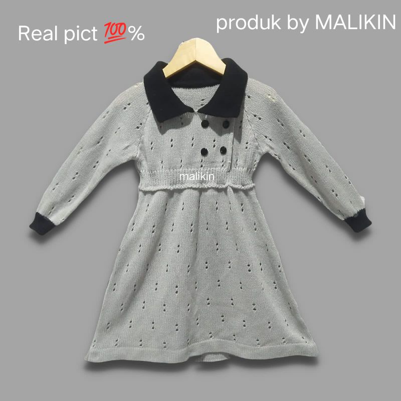 DRESS ROK ANAK MALIKIN 3-5 THUN