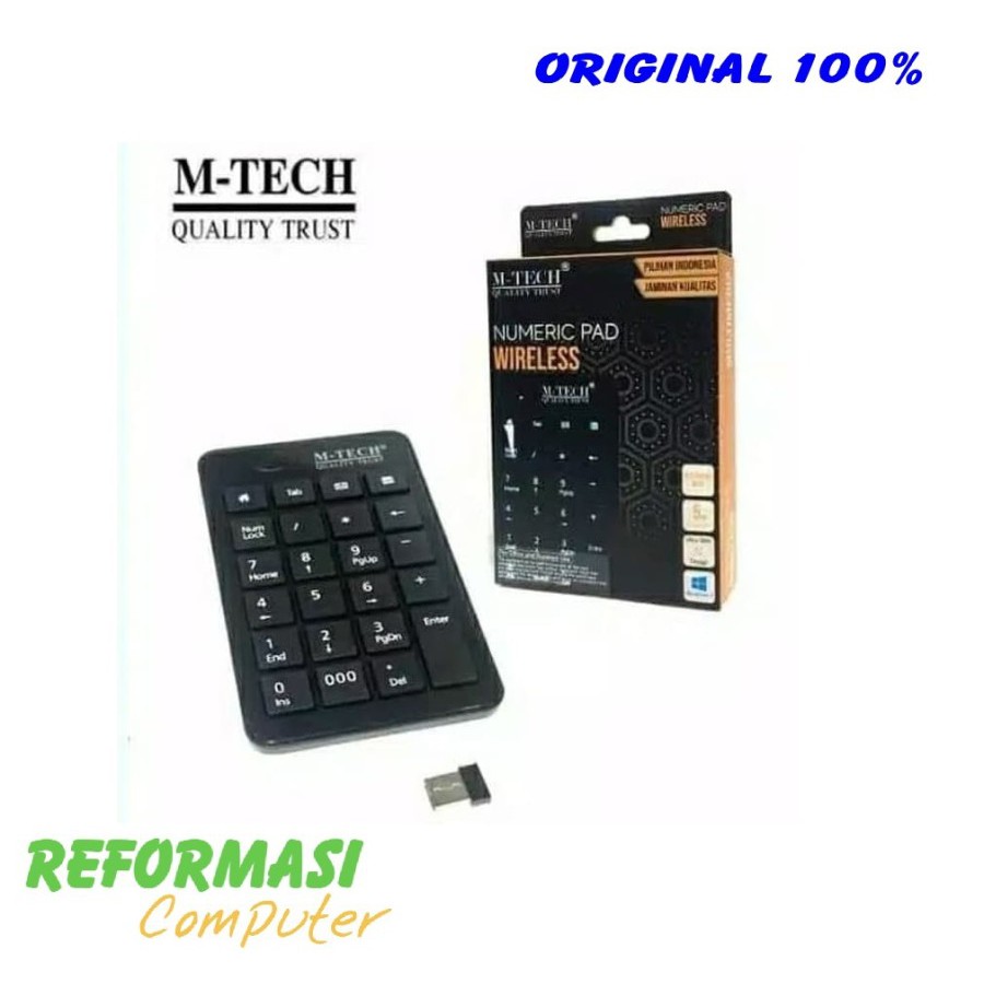 wireless keyboard angka numeric keypad