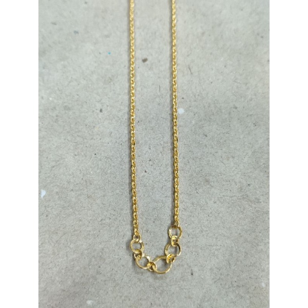 kalung nori olympic 3 gram emas muda