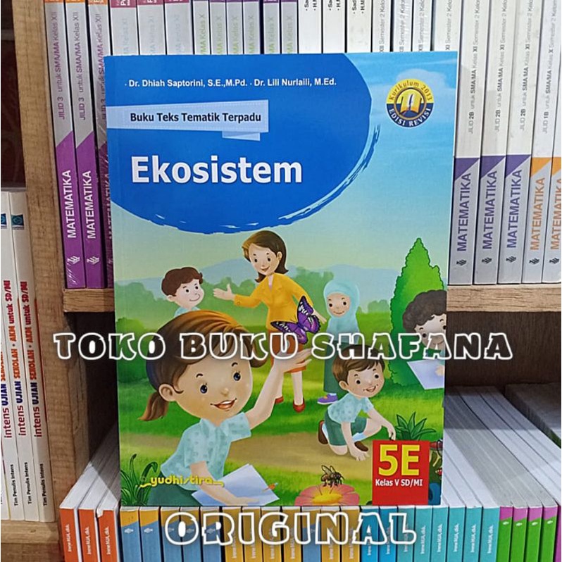 Paket 5 Buku Tematik Terpadu Yudhistira 5A 5B 5C 5D 5E K13 Edisi Revisi Kelas 5 SD ORI