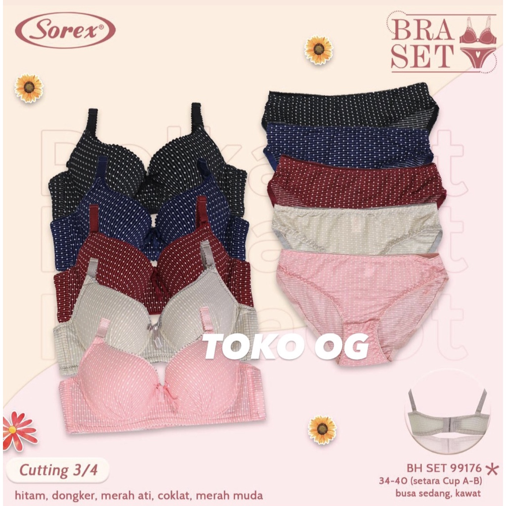 BH SET SOREX 17061 SETELAN KAWAT COCOK UNTUK SESERAHAN 34196 99176 34197