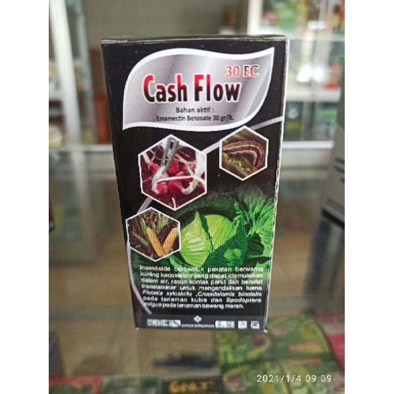 INSEKTISIDA CASHFLOW 30EC BAHAN AKTIF EMAMECTIN BENZOAT 30EC