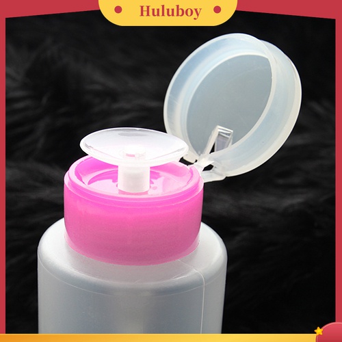 Huluboy Huluboy♡ Botol Dispenser Pompa Kosong 150ML Untuk Pembersih Kutek UV GEL