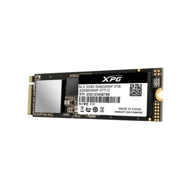 ADATA XPG SX8200 PRO SSD M.2 NVME 256GB/512GB/1TB/2TB PCIe Gen3x4 3D NAND