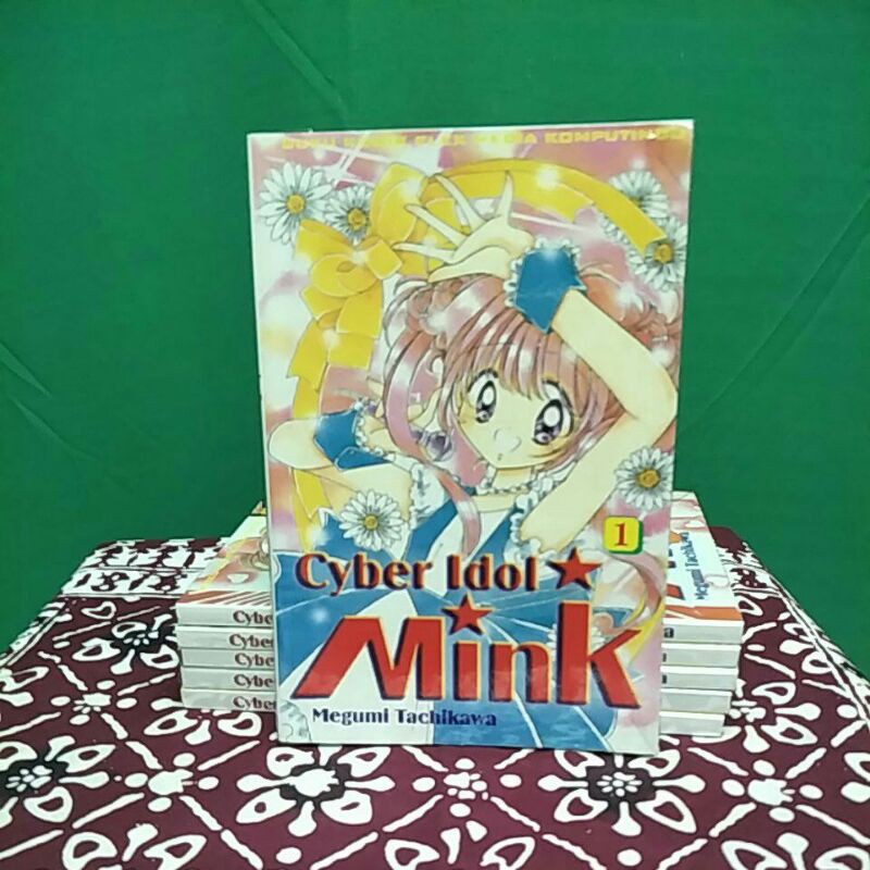 6 Buku Komik cyber idol mink megumi tachikawa