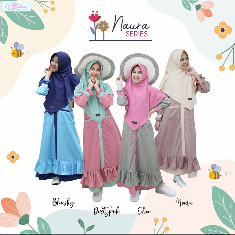 Gamis Naura Junior Afsheen