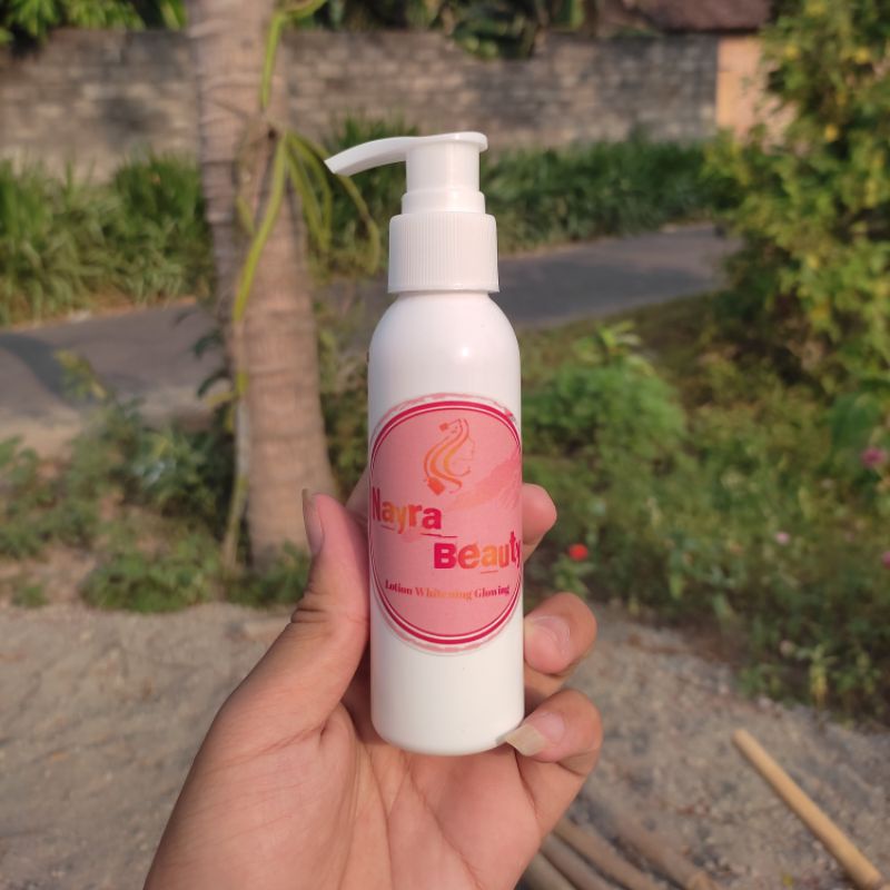 PEMUTIH SUPER BODY LOTION RF GLOW BEAUTY WHITENING SERIES BADAN