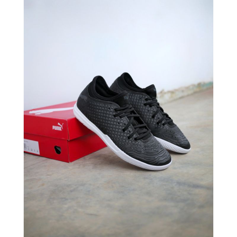 Sepatu Futsal Puma Future 19.4 IT Black White Original BNIB